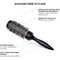 Denman Medium Hot Curl Brush 38mm D75 - Black & White