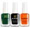 BLUESKY Kids Airkiss Peel-off Nail Polish Set with Stickers - Halloween (3 pcs)