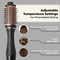 Winston 4-In-1 Hair Styling Blow Brush - Grey