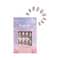 Gush Beauty Nailed It Reusable Luxury Press On Nails With Application Kit - Wifey Energy (24 pcs)
