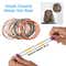 Bronson Professional Elastic Soft Stretchable Hair Rubber Bands Twin Color (20 pcs)
