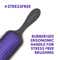 Alan Truman Knot No More Detangling and Hair Care Brush - Playful Purple