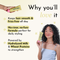 Fix My Curls Leave in Cream for Curly and Wavy Hair (200 g)