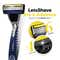 LetsShave Pro 6 Advance Manual Shaving Razor Blades Refills Cartridge for Men (4 pcs)
