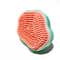 Alan Truman Super Soft Shampoo and Scalp Massage Brush - Green and Pink (1 Pc)