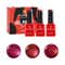 BLUESKY Mini Trio Cat Eye Gel Polish Set UV/LED Required - Ruby Charm (3 pcs)