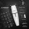 JRL Professional Cordless Hair Clipper with Reset IQ & Smart-Clip Technology - Ghost White