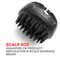 Alan Truman Scalp Sos Scalp Massage and Shampoo Brush - Black (1 Pc)