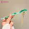 Majestique Elegant Chinese Style Hair Stick for Bun & Juda - Green