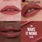 Maybelline Serum Lipstick (Satin) 8Hr Hydration + One-Swipe Bold Color - 103 Make it Work (4.2 g)