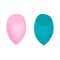 Bronson Professional Makeup Blender Sponge and Puff Set (6Pcs)