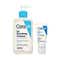 CeraVe Salicylic acid Face Wash & AM lotion with SPF 50, Exfoliation & Sun protection Combo