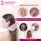 Majestique Leaf Shape Hair Massager Scalp Brush - Pink