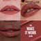 Maybelline Serum Lipstick (Satin) 8Hr Hydration + One-Swipe Bold Color - 103 Make it Work (4.2 g)