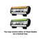 LetsShave Pro 4 Razor Shaving Blades Set - Black (12Pcs)
