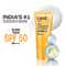 Lakme Sunscreen Gel SPF 50 PA+++Niacinamide Water Light For Normal to Oily SkinNo White Cast (100 g)