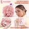 Majestique Luxury Bathing Round Loofah 3xRicher Lather Bath Sponge - Pink