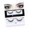 Bronson Professional 3D Effect False Eyelashes - 234 Black (1 Pair)