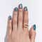Gush Beauty Nailed It Reusable Luxury Press On Nails With Application Kit - Sea You Never (24 pcs)