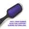 Alan Truman Knot No More Detangling and Hair Care Brush - Playful Purple