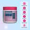 Chicnutrix Mighty Collagen with 8G Japanese Marine Collagen Peptides + 2Mg Astaxanthin (237 g)