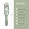 Ikonic Me Vent Brush Small IKM-2121 - Jade Green