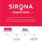 Sirona Hair Removal Spray Foam with Aloe Vera Extracts and Rose Fragrance (200 g)