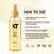 KT Professional Liquid Silk Serum with Keratin, Argan & Almond Oil (125 ml)