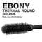 Ikonic Professional Thermal Round Brush TRB 32 - Black