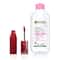 Maybelline New York Super Stay Vinyl Ink Liquid Lipstick (Lippy) and Garnier Micellar Water
