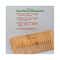 Allure Wooden Neem Comb CS-02 (1 pc)