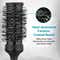Vega Hot Curl Brush for Hair Styling Drying and Add Volume for Men & Women Medium (H2-PRM) (74 g)