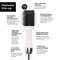 Alan Truman 3-in-1 Blow Styling Brush Blow-Dry - White Ceramic