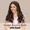 Vega Ease Curl Hair Curler for Women 25mm Barrel Hair Curling Iron, for Bouncy Curls & Waves (VHCH-02)
