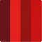 SUGAR POP 4 in 1 Nail Lacquer Kit - 02 Rouge Canvas (4 pcs)