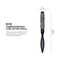 Denman Extra Small Hot Curl Brush 16mm D70 - Black & White