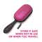 Alan Truman Knot No More Detangling and Hair Care Brush - Pink Hot Glare (1 Pc)