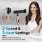 Vega Style Pro 1400-1600W Foldable Hair Dryer with Concentrator Nozzle & Diffuser (VHDH-34)