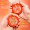 Enee Delulu Blurring Gel Compact with Matte Finish - Orange (5 g)