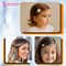 Majestique Pearl Stone Embellished Hair Tic Tac Clips in Mixed Designs (10 pcs)