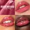 Makeup Revolution Pout Bomb Plumping Gloss - Rosewood Rose Pink (4.6 ml)