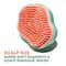 Alan Truman Super Soft Shampoo and Scalp Massage Brush - Green and Pink (1 pc)