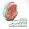 Alan Truman Super Soft Shampoo and Scalp Massage Brush - Green and Pink (1 Pc)