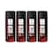 Bombay Shaving Company Red Spice Combo Deodorant Spray For Men (4 x 150 ml)