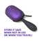 Alan Truman Knot No More Detangling and Hair Care Brush - Playful Purple