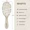 Ikonic Me Vent Brush Spiral IKM-2119 - Sand Beige