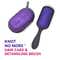 Alan Truman Knot No More Detangling and Hair Care Brush - Playful Purple