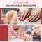 Vega Large Nail Clipper Set of 10 Pcs Glitter (LNCB-02) (504 g)