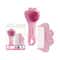 Majestique Premium Baby Hair Brush Comb Set for New Born - Pink (2 pcs)