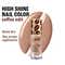 Lakme 9 to 5 Overtime Shine Nail Polish Coffee Edit - 07 Maple Macchiato (6 ml)